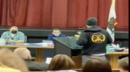 school board meeting