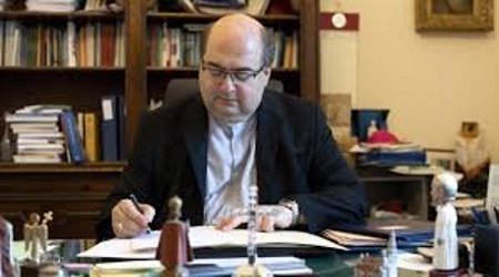 Archbishop Giacomo Morandi, the Secretary of the CDF