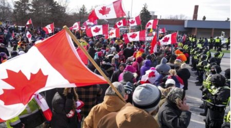 Canada protest