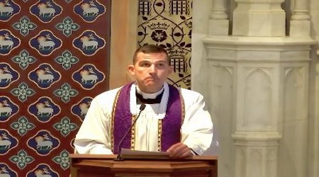 Fr. Daniel Nolan, an FSSP priest at Our Lady of Mt. Carmel Church in Littleton, Colorado, offered a powerful homily on Dec. 19.