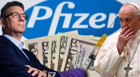 Francis and the head of Pfizer