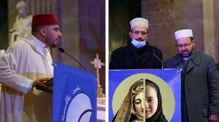 Moslems in the Church of Saint-Sulpice, Paris