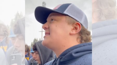 Students protest masks