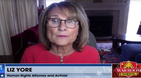 Human rights attorney and activist Liz Yore