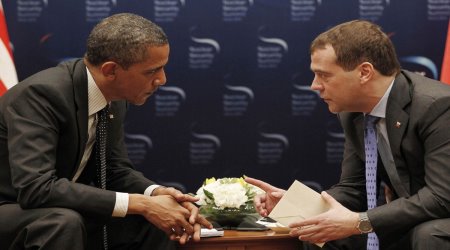 Obama and Medvedev