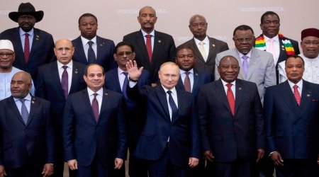 Putin and African Leaders