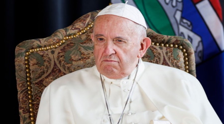 Francis in Edmonton, Canada