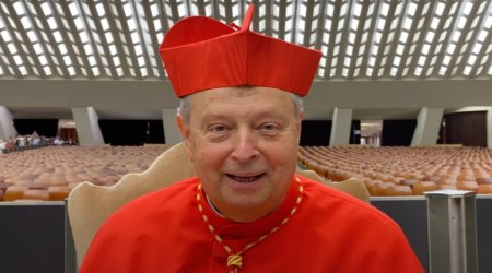 Newly appointed Cardinal Oscar Cantoni, Bishop of Como