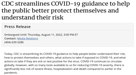 CDC Headline