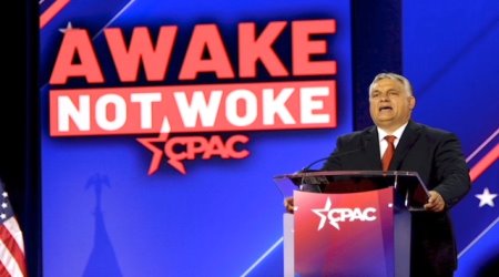 Hungarian Prime Minister Viktor Orbán speaks at the Conservative Political Action Conference CPAC held at the Hilton Anatole in Dallas, Texas, Aug. 4, 2022