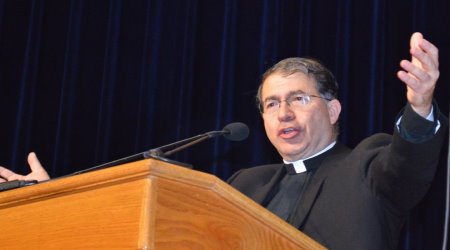Fr. Frank Pavone at the National Prayer Service on January 19, 2018 in Washington D.C.
