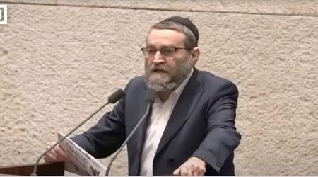Moshe Gafni, one of two Israeli politicians behind the proposed new law