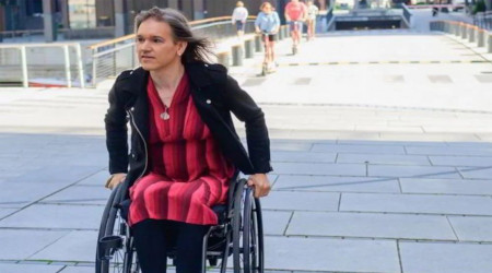 Jørund 'Viktoria' Alme, a Swedish man who believes he is a paralyzed woman