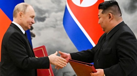Russia and North Korean