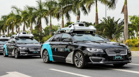 Pony.ai self-driving car