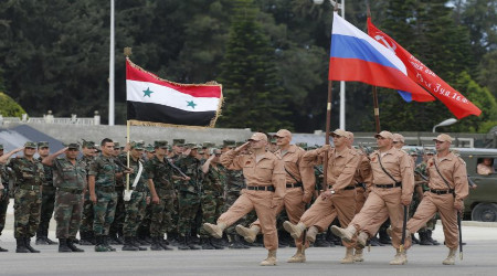 Russian troops in Syria