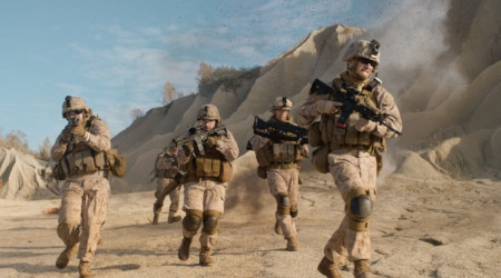 troops