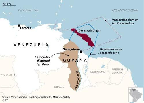 Venezuela’s territorial claim of Guyana