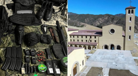 ‘Angel Of Death’: Man Arrested After Threatening Catholic Monastery, Traveling With Cache Of Weapons