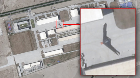 Spy Satellite Uncovers Massive Stealth Flying Wing