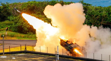 Taiwan Test Fires Us Mobile Launchers Into Waters Directly Facing China For First Time