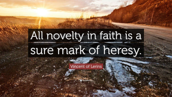 Vincent of Lerins quote