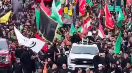 45,000 Islamic "Soldiers" Attend Massive Ashura Procession Through Dearborn Streets, Attack Citizen Journalist 45,000 Islamic "Soldiers" Attend Massive Ashura Procession Through Dearborn Streets, Attack Citizen Journalist