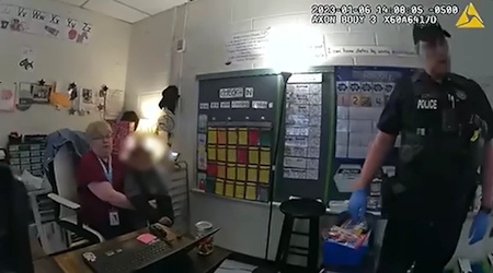6-Year-Old Who Shot Teacher In Chest Swore At Cops, Admitted Stealing Gun From Mom In Video