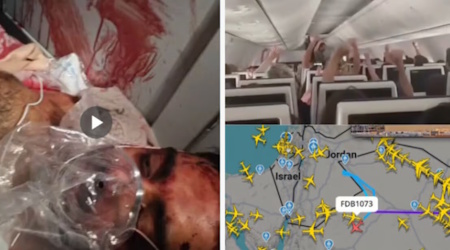 Screaming ALLAH AKBAR, Pilot Stabs Captain, Tries to Crash Dubai Flight Carrying 150 Passengers in Midair Terror Attack