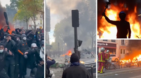 WARZONE: Muslim and Leftwing Rioters In France Armed with AK47s and Submachine Guns WARZONE: Muslim and Leftwing Rioters In France Armed with AK47s and Submachine Guns