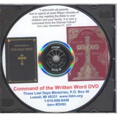 Command to the Written Word DVD