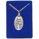 Miraculous Medal w/24 stainless steel chain