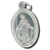 Miraculous Medal - 1 inch Aluminum